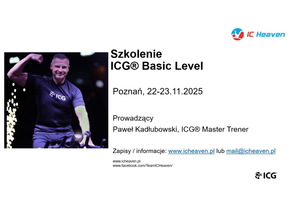ICG® Basic Level w Poznaniu 2025